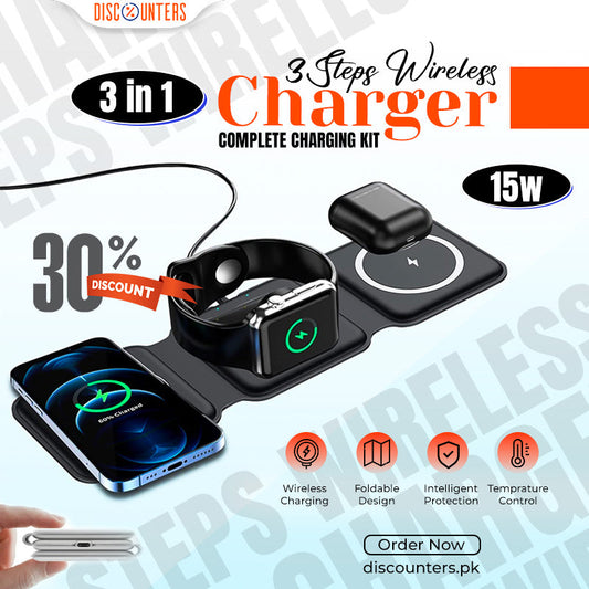 3 In 1 Wireless Charger