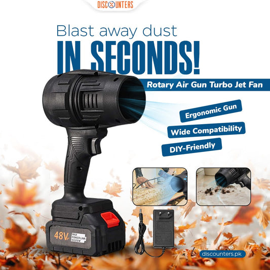 Rotary Air Gun Turbo Jet Fan