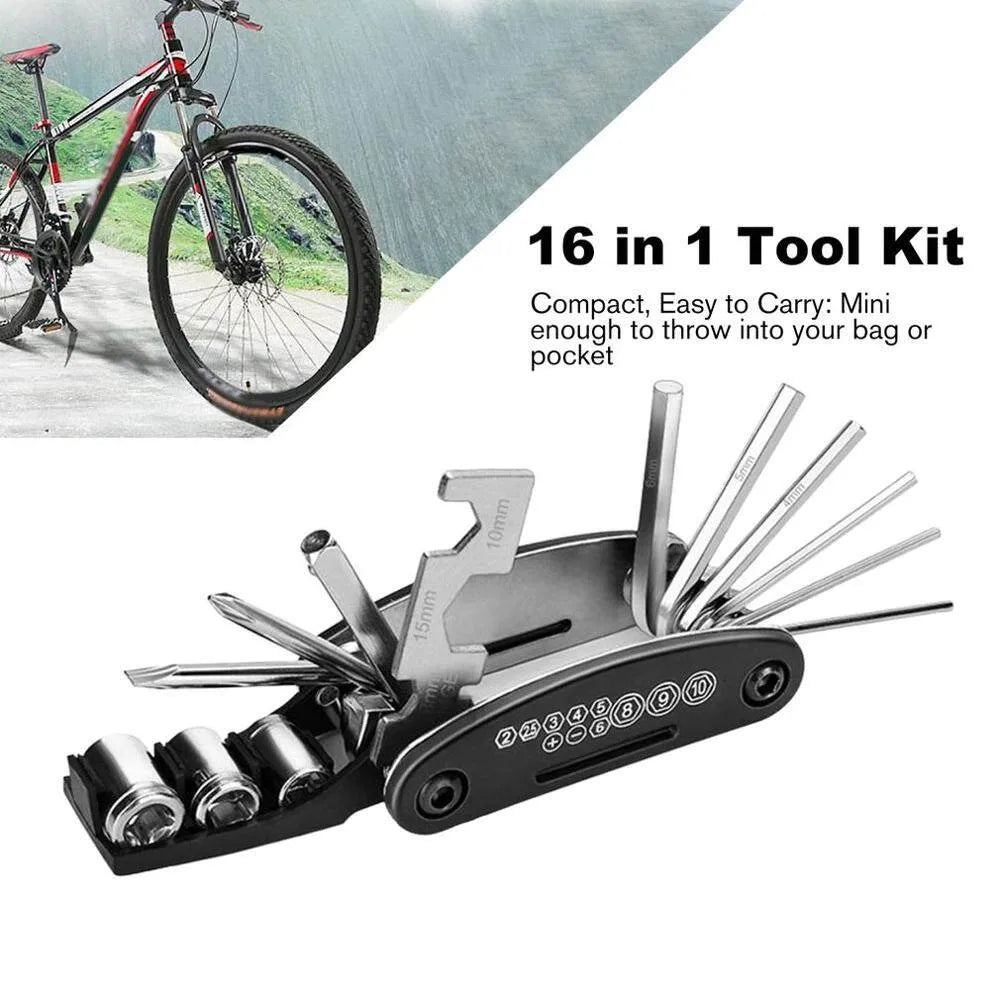 16 in 1 Multi functional Tool